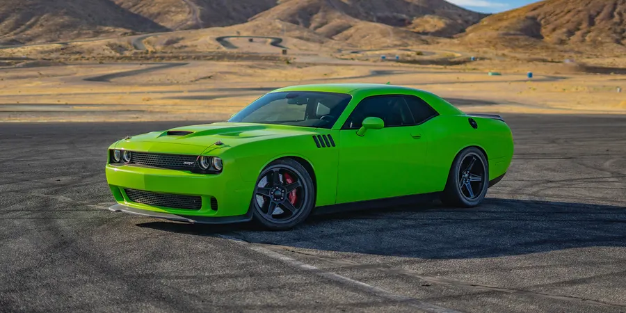 Accordian · Satin Black · Dodge Challenger SRT